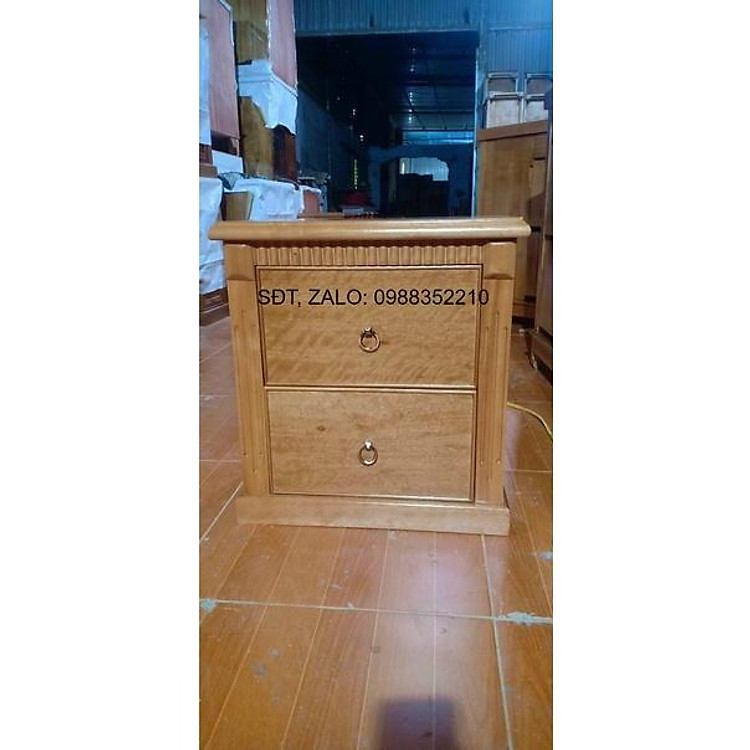 Tủ đầu giường gỗ sồi