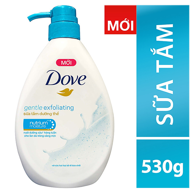 Sữa Tắm Dove Matxa Tẩy Tế Bào Chết 530g
