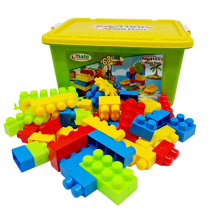 Đồ chơi xếp hình trí tuệ cho bé Chính hãng Giá tốt - Hình ảnh 4