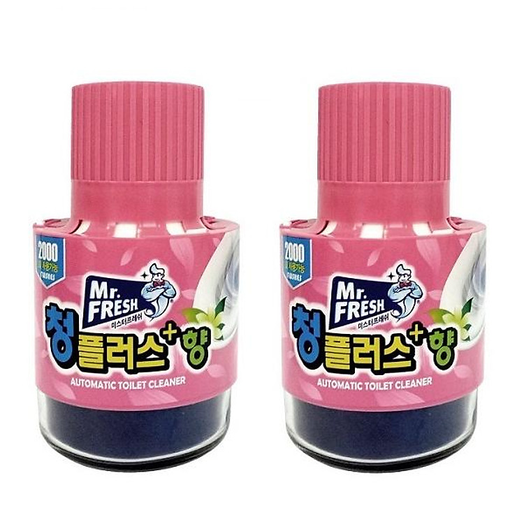 Combo 2 chai tẩy diệt khuẩn hương hoa ly Mr Fresh Korea 180g