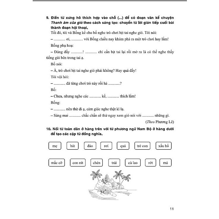 Vở Bài Tập Nâng Cao Từ Và Câu Lớp 5 - Ảnh 3