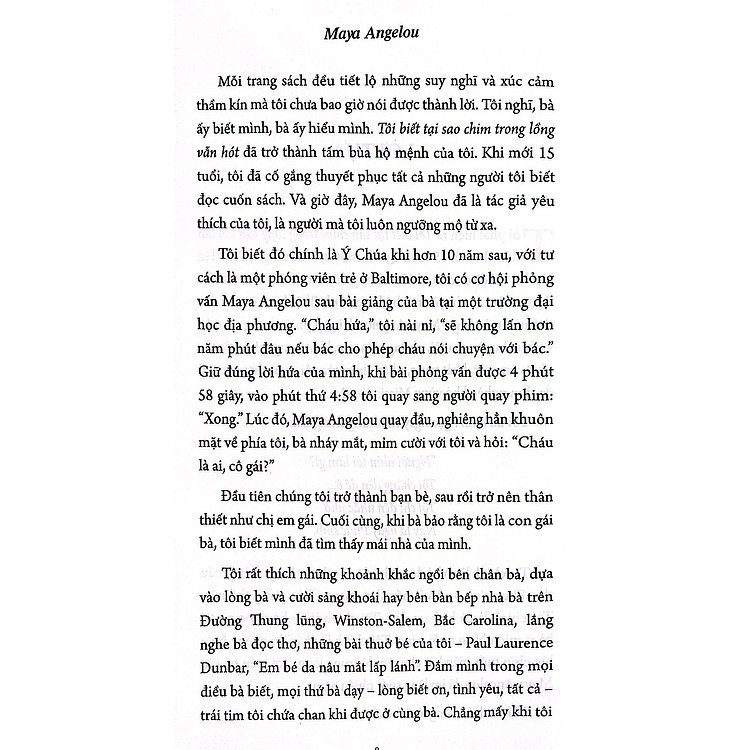 Tôi Biết Tại Sao Chim Trong Lồng Vẫn Hót (Tái Bản 2023) - Ảnh 4