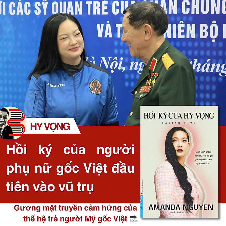 HỒI KÝ CỦA HY VỌNG – Hành trình đi tìm công lý của cô gái gốc Việt đầu tiên bay vào vũ trụ - Amanda Nguyen - Nguyễn Như Uyển Linh dịch – First News