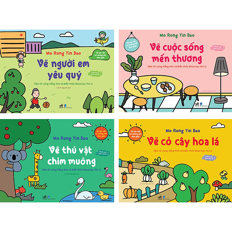 Bộ Sách “Vẽ Vạn Vật Từ Những Nét Đơn Giản