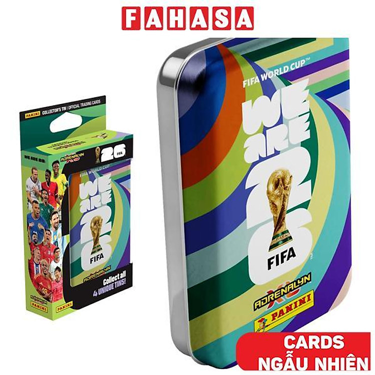 Hộp Thẻ Hình FIFA World Cup 2026 Adrenalyn XL - Panini - Mẫu 1 (Cards Ngẫu Nhiên)