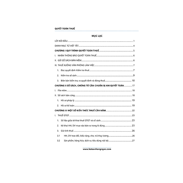 QUYẾT TOÁN THUẾ - Lý thuyết và thực tế - Ảnh 2