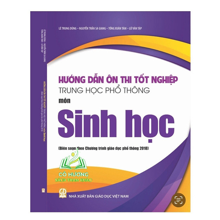 Sách - Hướng dẫn ôn thi tốt nghiệp Trung học phổ thông môn Sinh học (Biên soạn theo Chương trình GDPT 2018)