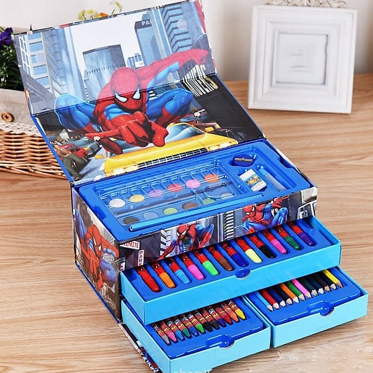 Trọn Bộ Bút Màu Và Dụng Cụ Vẽ Cao Cấp Cho Bé ( 52 Món)