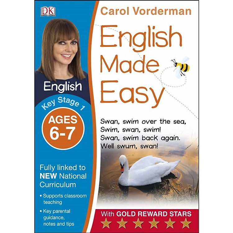 Sách Carol Vorderman: English Made Easy Ages 6-7 Key Stage 1