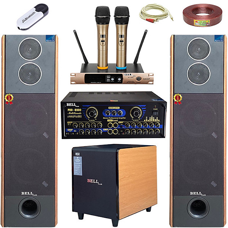 Dàn karaoke và nghe nhạc BELLplus KMS - 9800 II (hàng chính hãng)