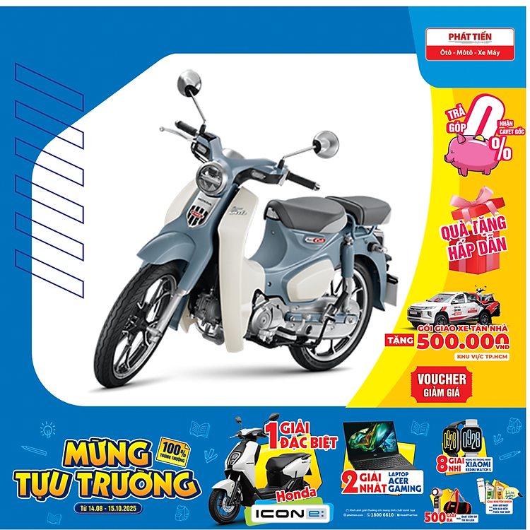 Xe Máy Honda Super Cub C125 - Phiên bản Tiêu Chuẩn 2025