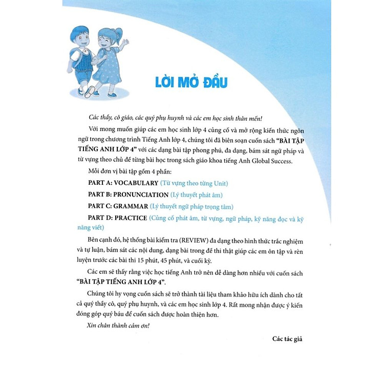 GLOBAL SUCCESS - Bài Tập Tiếng Anh Lớp 4 (Không đáp án) - Ảnh 6