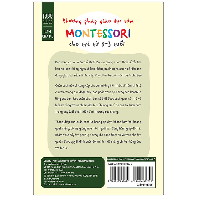 Phương Pháp Giáo Dục Sớm Montessori Cho Trẻ Từ 0 – 3 Tuổi - Ảnh 2