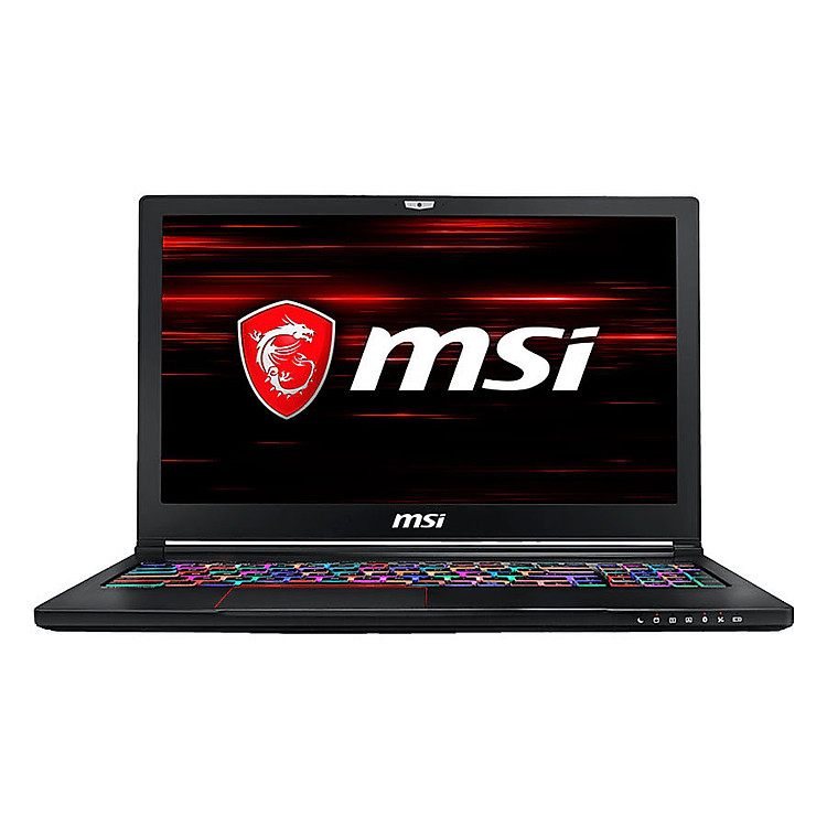 Laptop Gaming MSI Stealth GS63 8RD-006VN Core i7-8750H/Win10 (15.6 inch) - Black - Hàng Chính Hãng