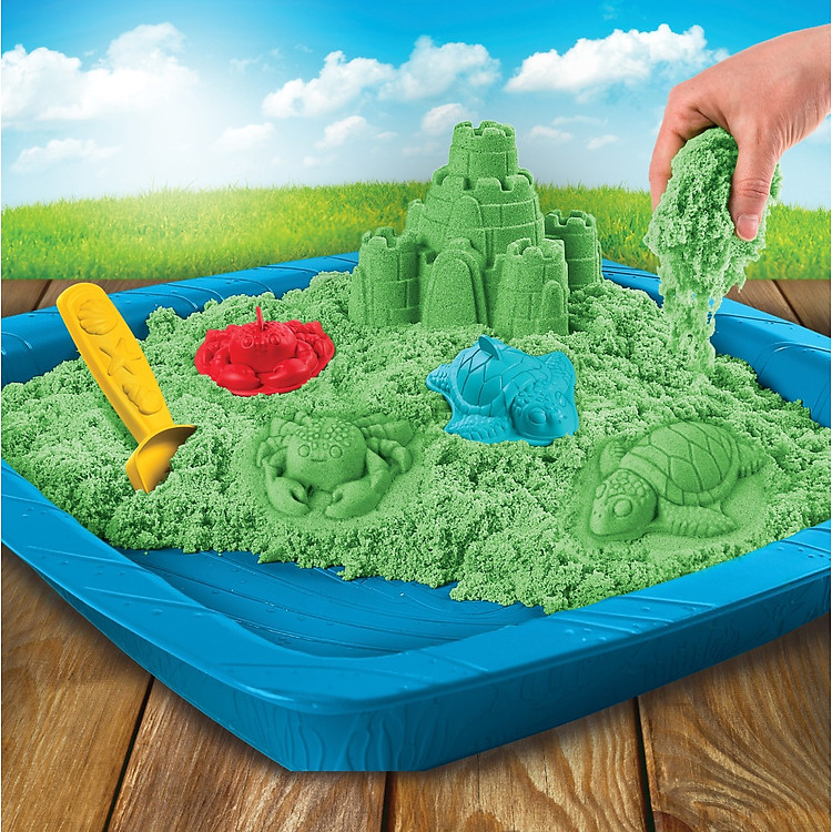 Đồ Chơi KINETIC SAND Bộ Cát Mykingdom Chính hãng Giá tốt - Hình ảnh 4