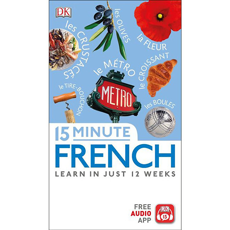 Sách DK 15 Minute French