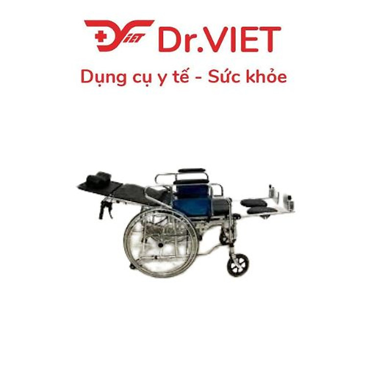 Xe lăn đa năng, ngã, có bô và tay phanh X-7A