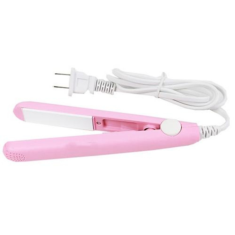 Máy duỗi tóc mini màu hồng cao cấp