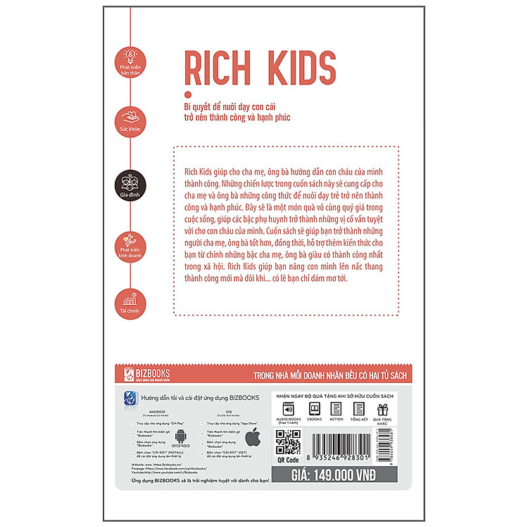 Rich Kid - Bí Quyết Để Nuôi Dạy Con Cái Trở Nên Thành Công Và Hạnh Phúc - Ảnh 2