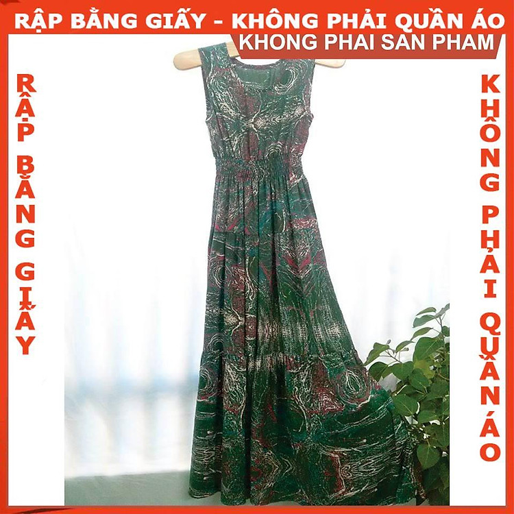 Rập Đầm Maxi Sát Nách - Mã 716 (Bản Vẽ) - Ảnh 2