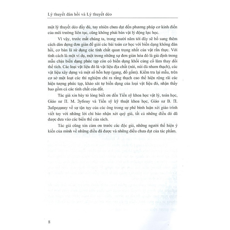 Lý Thuyết Đàn Hồi Và Lý Thuyết Dẻo - Ảnh 7