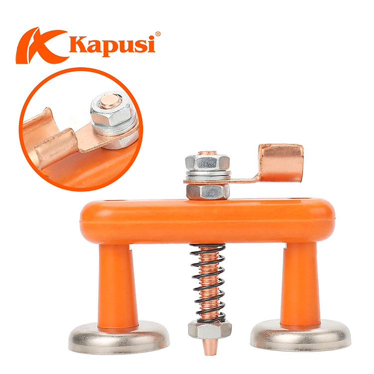 Ke góc nam châm, Kẹp mát nam châm 2 chân và 3 chân KAPUSI TOOLS BH 12 tháng