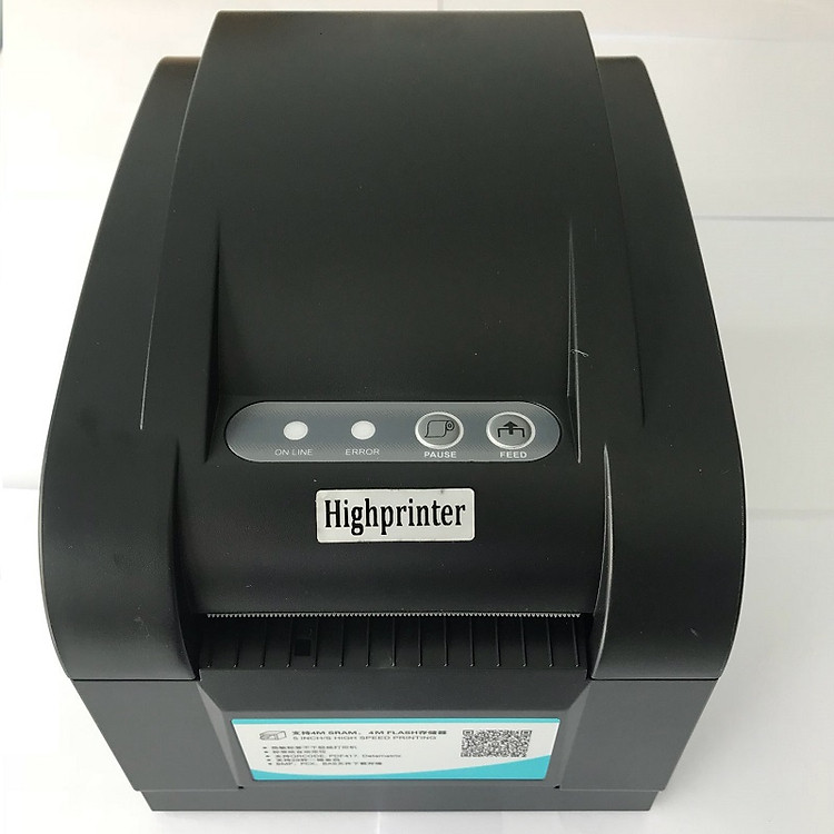 Máy in mã vạch, in hóa đơn Highprinter HP-400U ( 80mm)-Hàng nhập khẩu