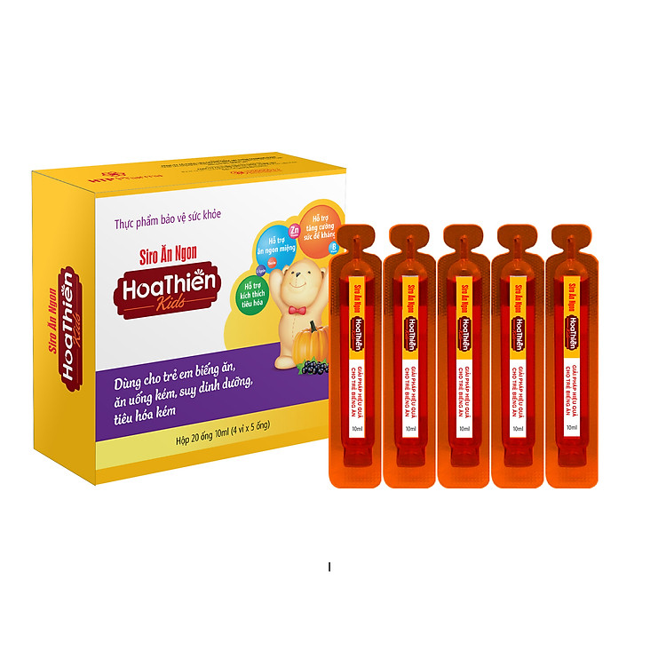 Nơi mua Siro Ăn Ngon Hoa Thiên - 20 ống Chất lượng Giá rẻ - Hình ảnh 2