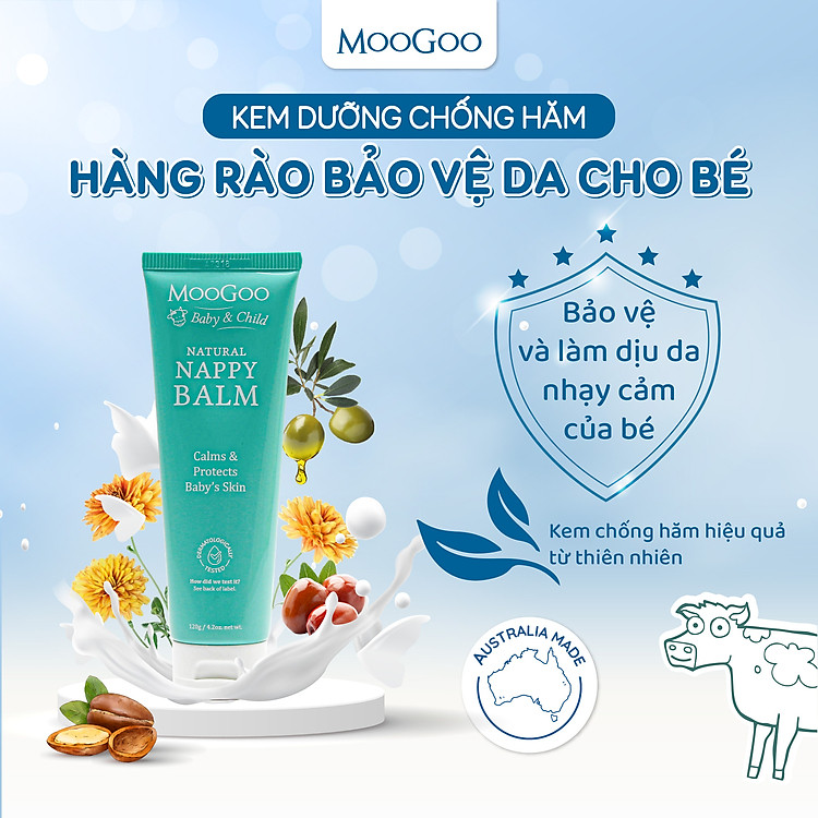 Tham Khảo tại ConCung: Kem chống hăm tã MooGoo 50g, 120g , nhận ngay nhiều Ưu đãi
