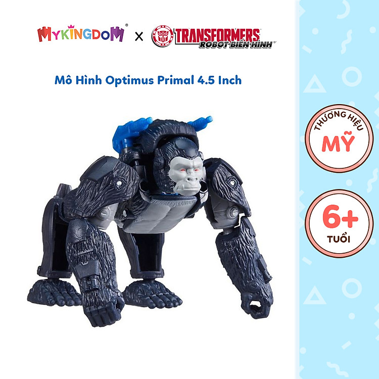 Mua tại MyKingdom: Đồ Chơi TRANSFORMERS Optimus Primal 4.5 Inch - Ngập tràn khuyến mãi