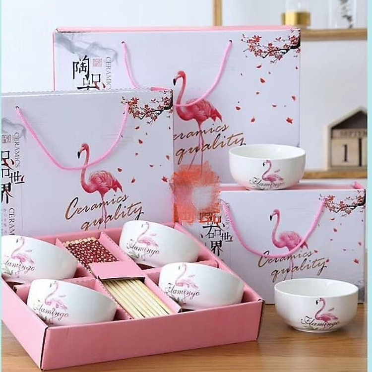 bộ 6 bát đũa mẫu mới