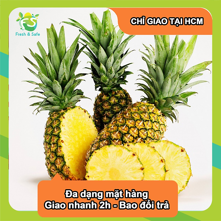 [Chỉ Giao HCM] - Thơm trái nguyên vỏ - 1 trái