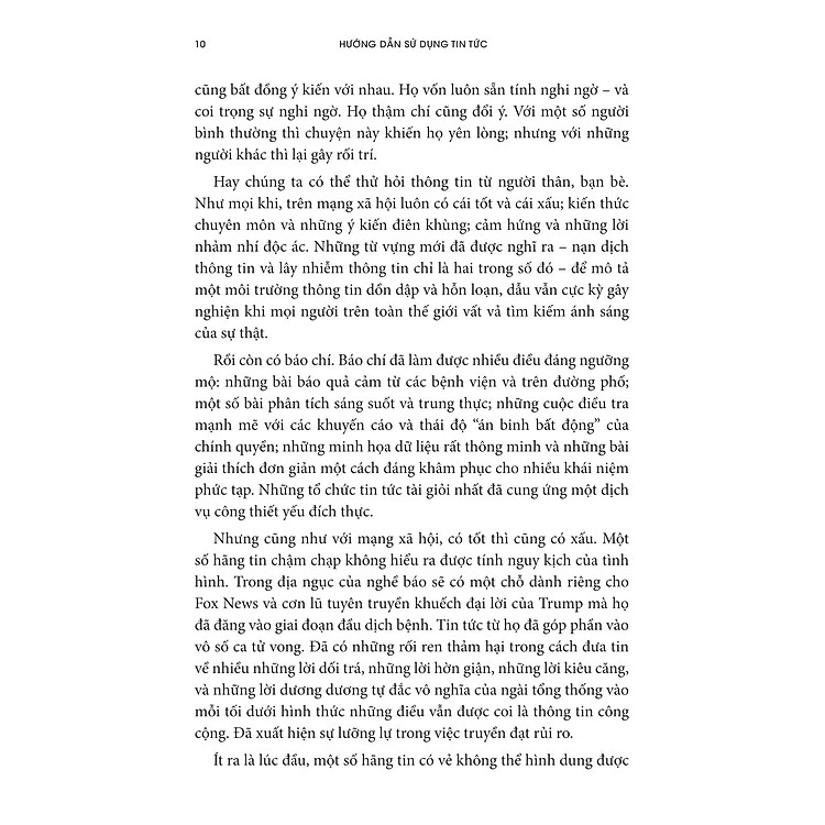 Hướng Dẫn Sử Dụng Tin Tức - Tin Vào Đâu Trong Một Thế Giới Ngập Tràn Tin Giả - Ảnh 7