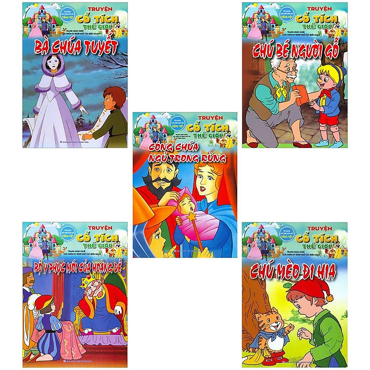 Tủ Sách Phát Triển Ngôn Ngữ Tiếng Việt - Truyện Cổ Tích Thế Giới - Ảnh 2