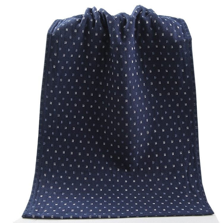 Khăn tắm trung siêu thắm nước bên long,bên vải cotton 34x74cm 100g - 138