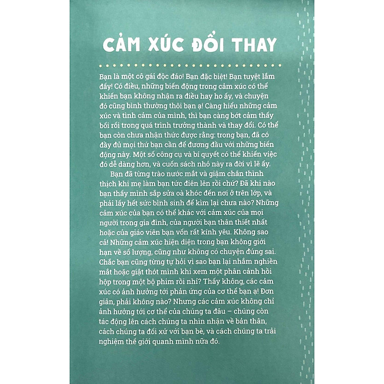 Cẩm Nang Tuổi Dậy Thì: Nâng Niu Cảm Xúc - Dành Cho Bạn Gái - Ảnh 4