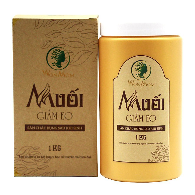 Muối định hình eo sau sinh 1kg Wonmom