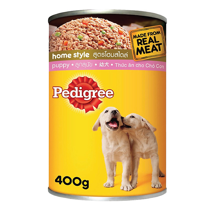 Đồ Ăn Cho Chó Con Pedigree Puppy Lon 400g