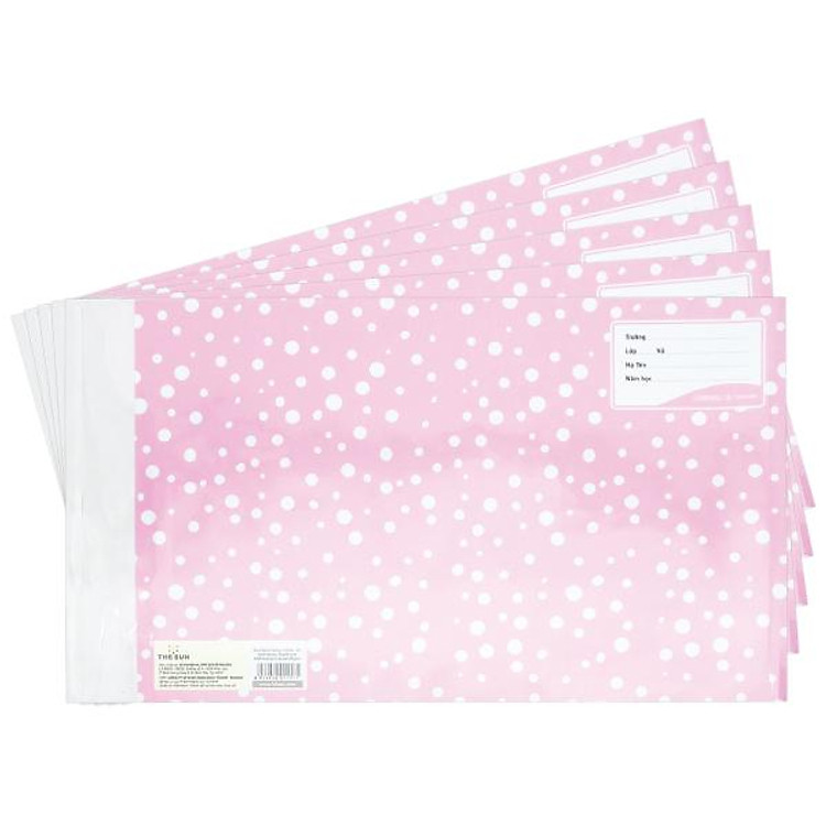 Giấy Bao Tập 2 Trong 1 Bìa Kiếng Dots – The Sun 01 (5 tờ)