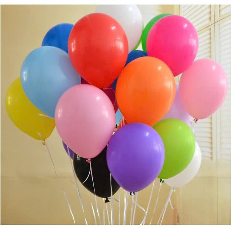 Bịch 100 Bong Bóng Cao Su Pastel (22-25 cm) - Ảnh 3