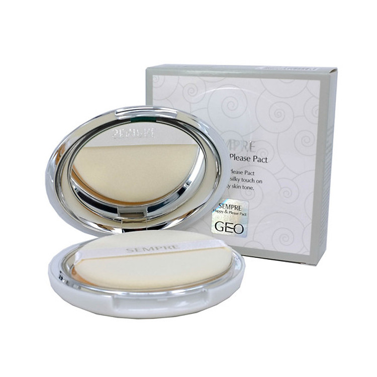 Phấn Phủ Trang Điểm Siêu Mịn GEO LAMY - Màu Số 1 (22g)