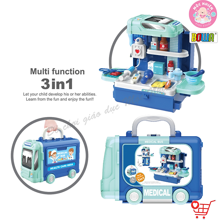 Mua Đồ Chơi Nhập Vai Bác Sỹ BOWA 8074 Chính hãng Giá tốt - Hình ảnh 5