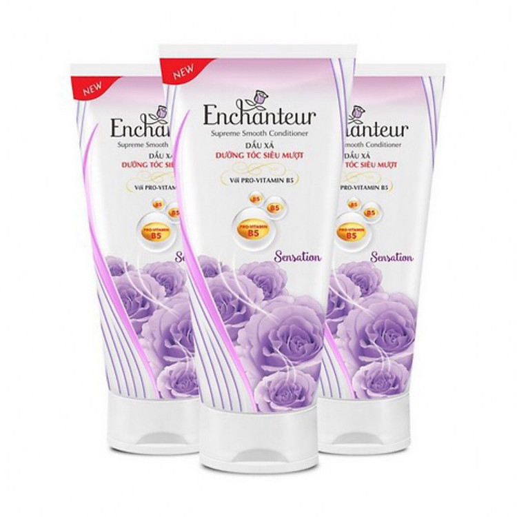 Dầu xả dưỡng tóc siêu mượt Enchanteur Sensation 170g
