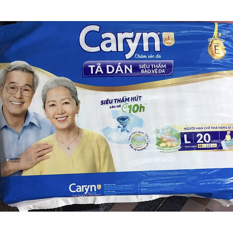 Chọn mua tại Shopee: Tã dán Caryn L20 Siêu thấm hút mua giá tốt nhất tại Shop Mall