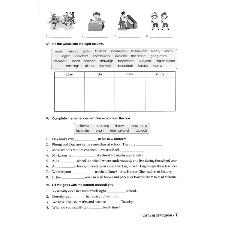 Bài Tập Tiếng Anh 6 (Dùng Kèm SGK Tiếng Anh 6 Global Success) - Ảnh 7