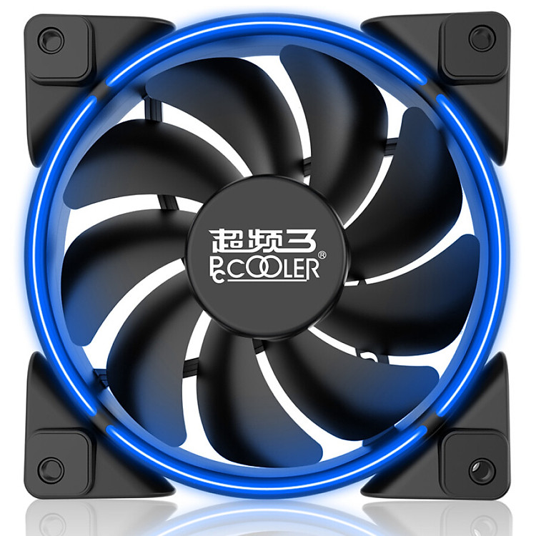 Quạt Tản Nhiệt 12CM Xanh Overclocking