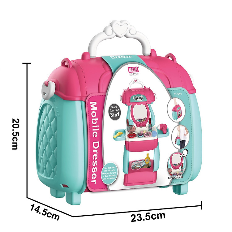 Cặp trang điểm BOWA 8256P - 26 chi tiết Chính hãng Giá tốt - Hình ảnh 2