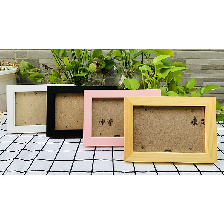 Khung Ảnh Gỗ Thông Để Bàn hoặc Treo Tường BINBIN KAT156 (Combo 2 chiếc)