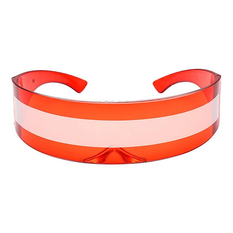 mirror lens visor alien cosplay Red