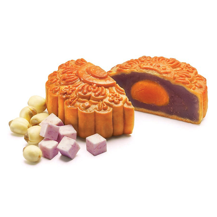 Bánh Trung Thu Kinh Đô - Khoai Môn Hạt Sen 2 Trứng (210g)